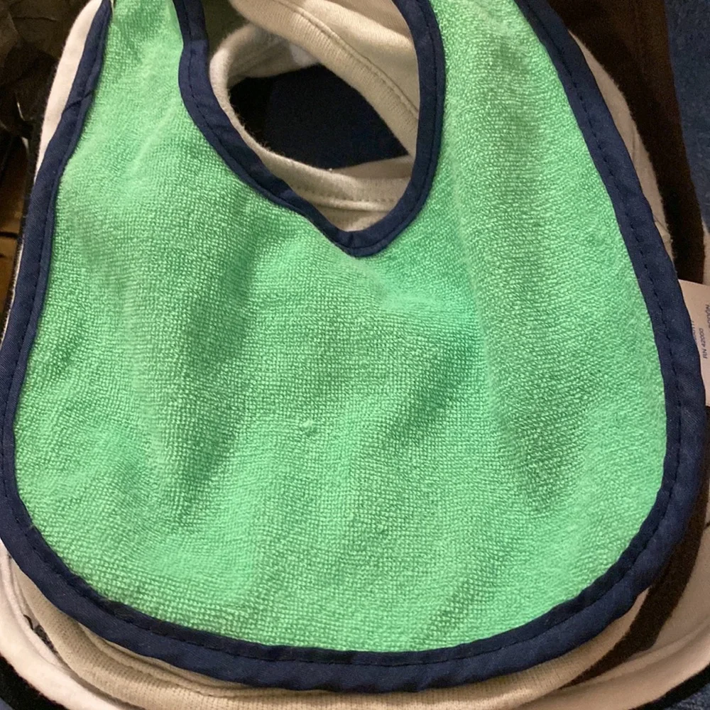 6 Baby Bibs